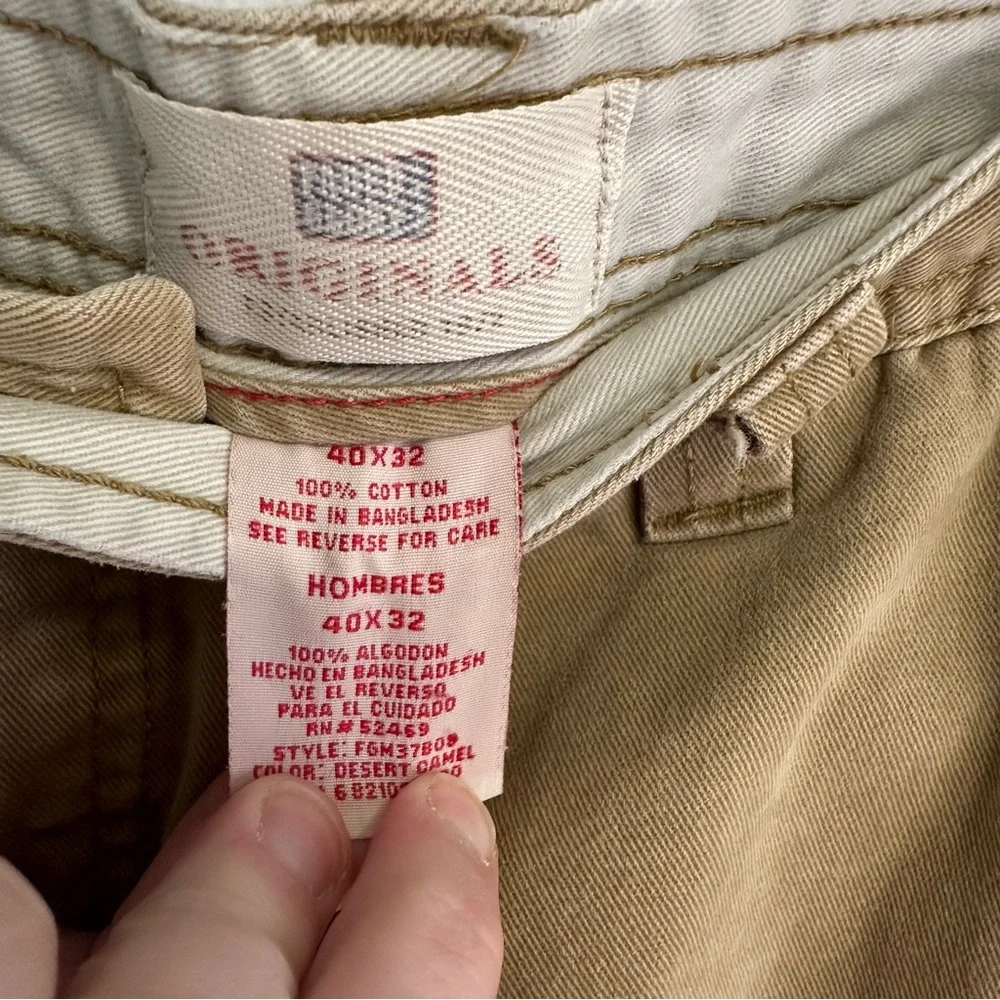 Faded Glory Originals Men’s Tan Cargo Pants – Size 40x32 - Picture 5 of 8